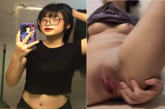 Em áo dài sexy đeo kính mắt xinh đẹp 2025