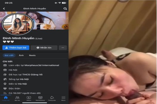 Phang nhau hả hê cùng em Đinh Thị Minh Huyền