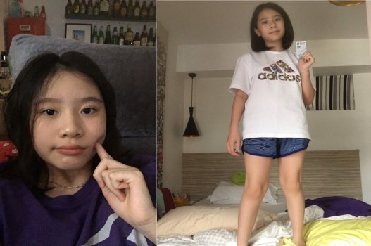 Phim dâm của một cô gái với cái lồn rất bé