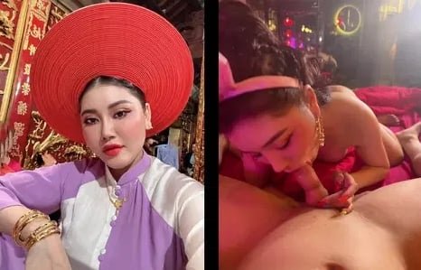 Cô đồng Trang vếu to bú cặc xinh đẹp