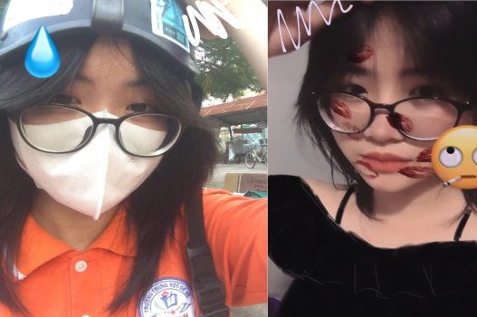 Nữ sinh mắt kính phát sóng clip địt nhau