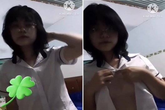 Quay clip show hàng để mời bạn học