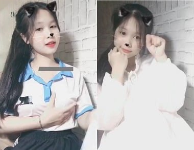 Nữ sinh tham gia hành vi 