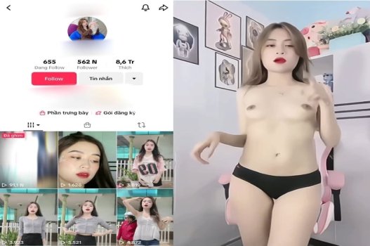 Tiktoker quá sexy, chỉ muốn chịch thôi
